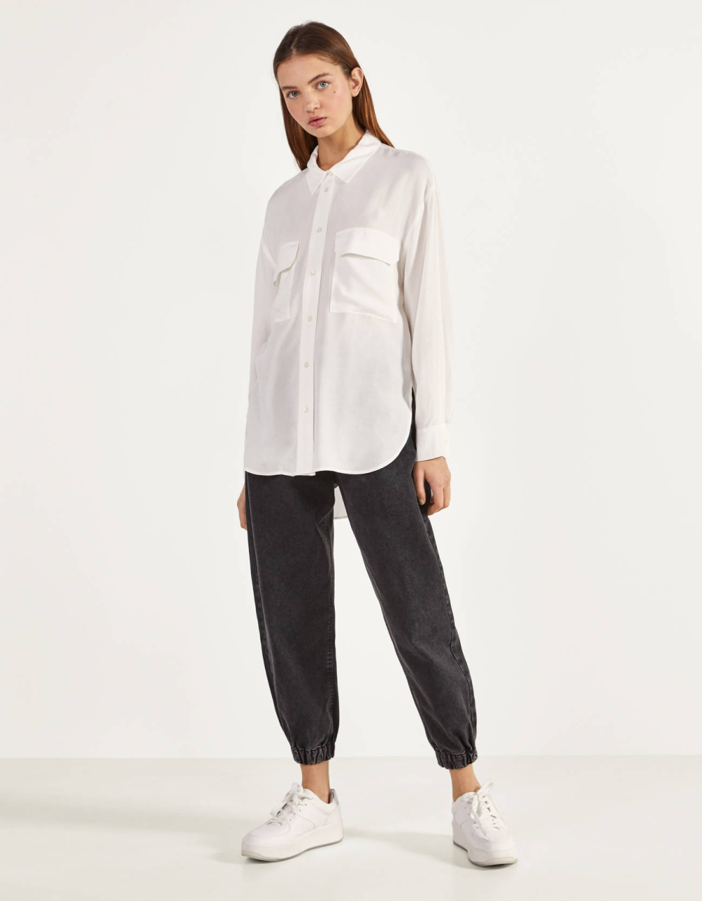 Weisses Damen Hemd