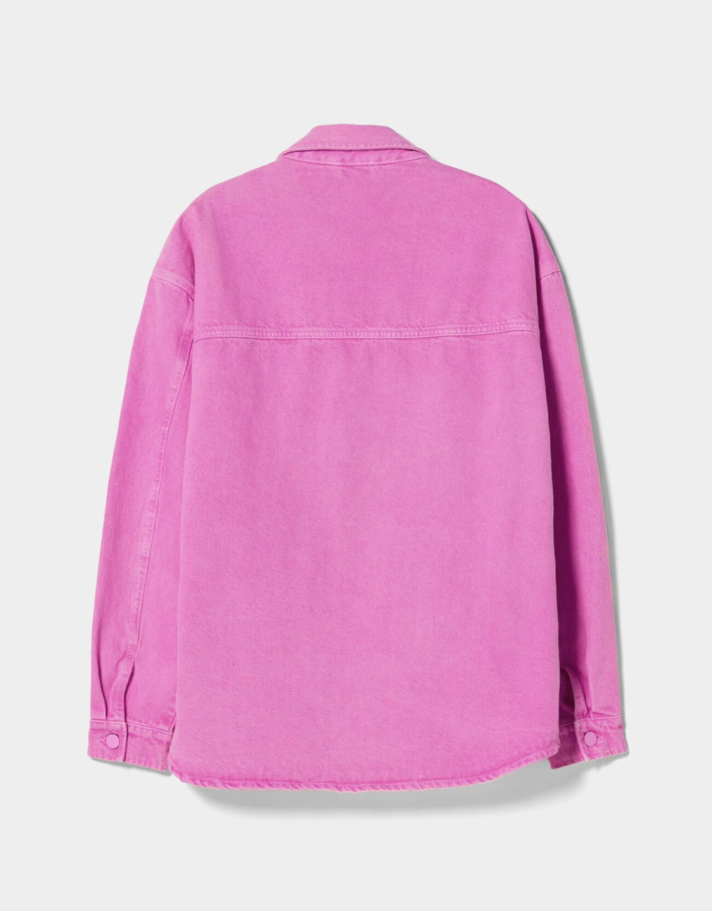 Farbige Hemdjacke aus Denim