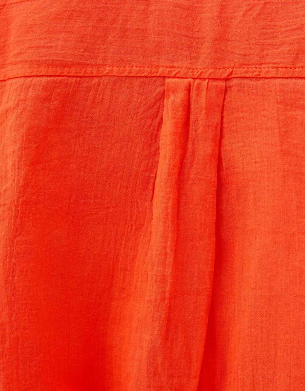 Oversize-Langarmhemd im rustikalen Look