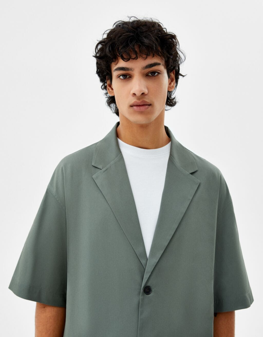 Oversize-Hemd aus Lyocell