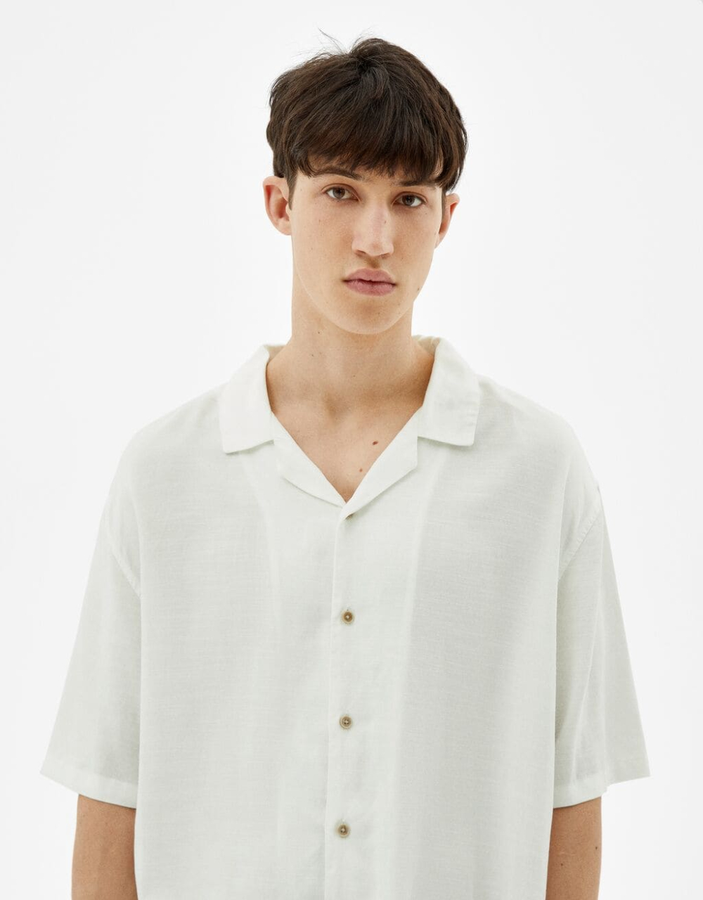 Kurzärmeliges Hemd im Relaxed Fit