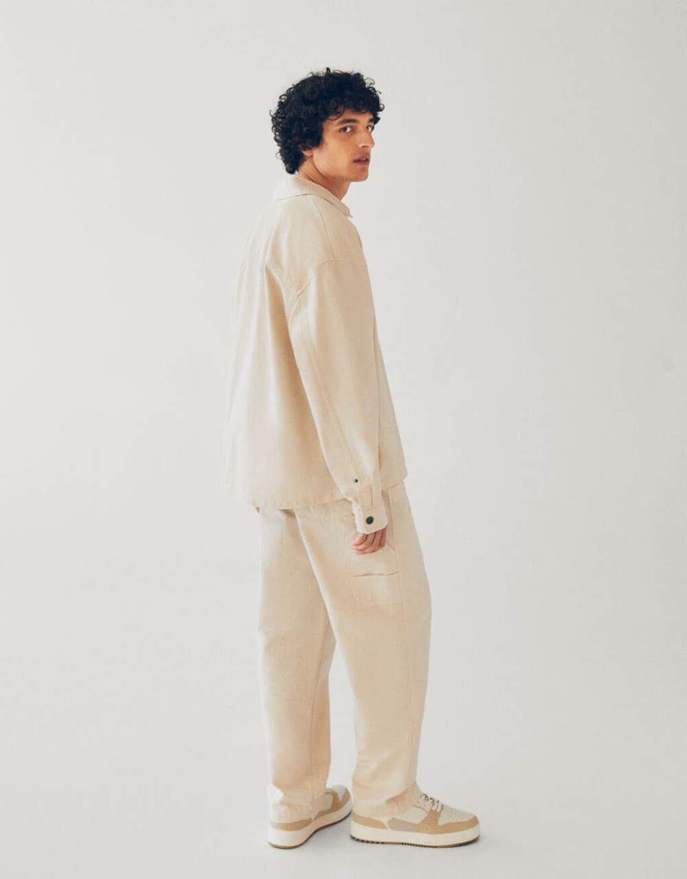 Baumwolljacke mit Reißverschluss