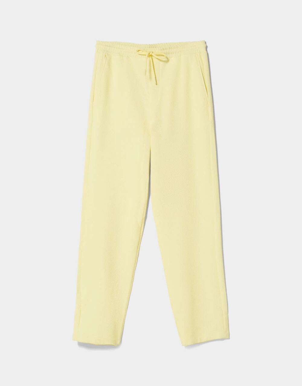 Wide Leg-Joggerhose mit Textur